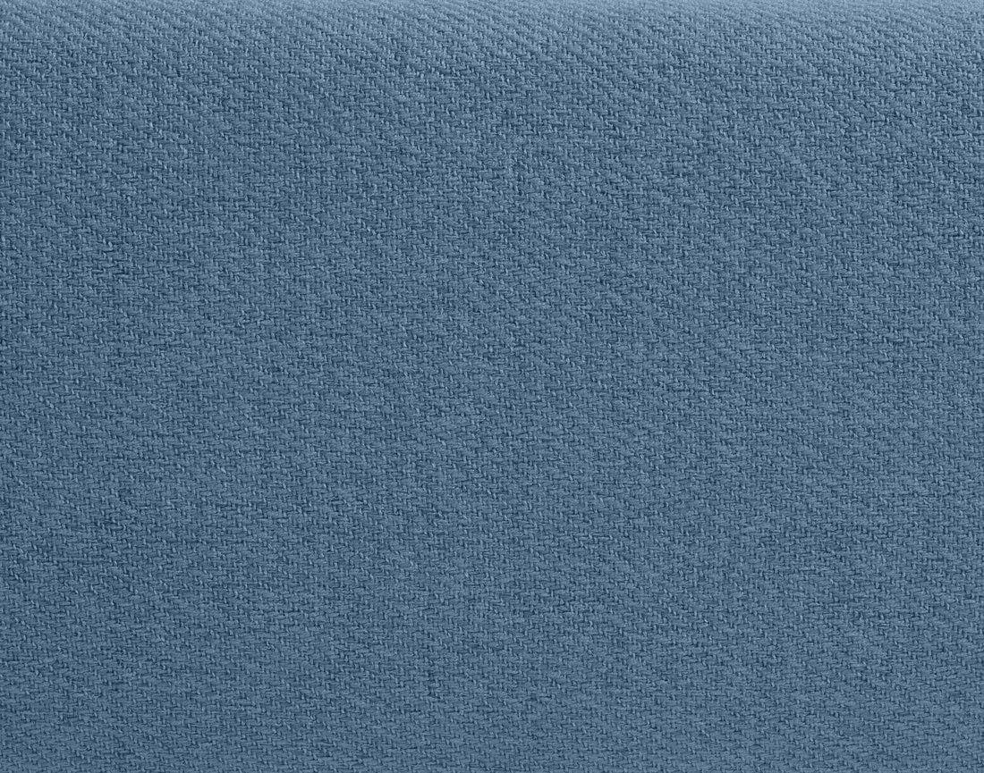 Lit 140x190 cm avec sommier inclus en tissu Monet