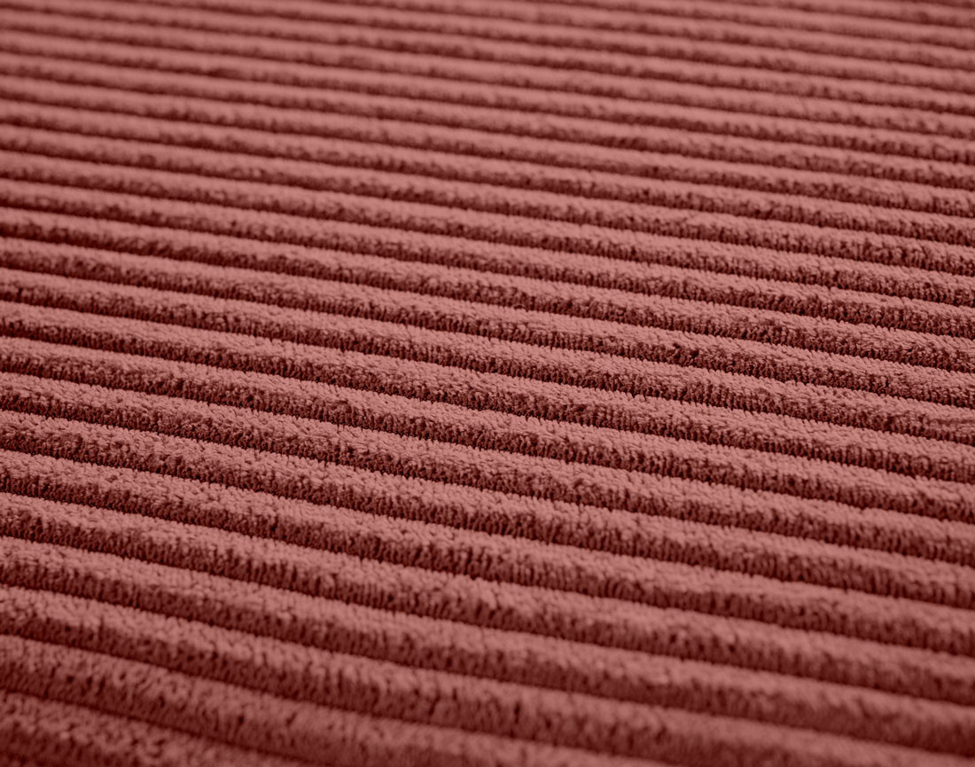 Canapé d'angle réversible 4 places - convertible avec coffre - en velours côtelé - Cezanne