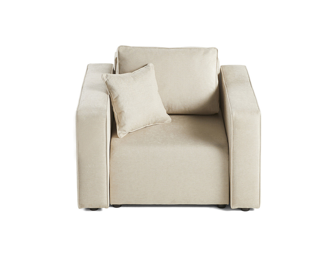 Fauteuil en tissu Topaze