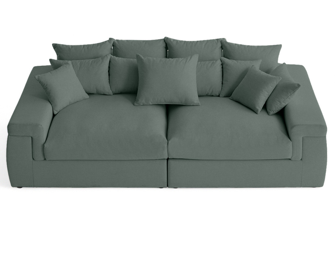 Canapé 4 places - assise profonde - en tissu Sergio