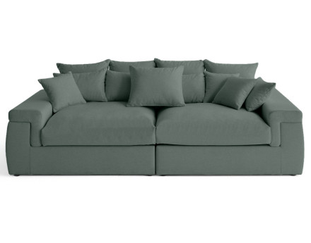 Canapé 4 places - assise profonde - en tissu Sergio