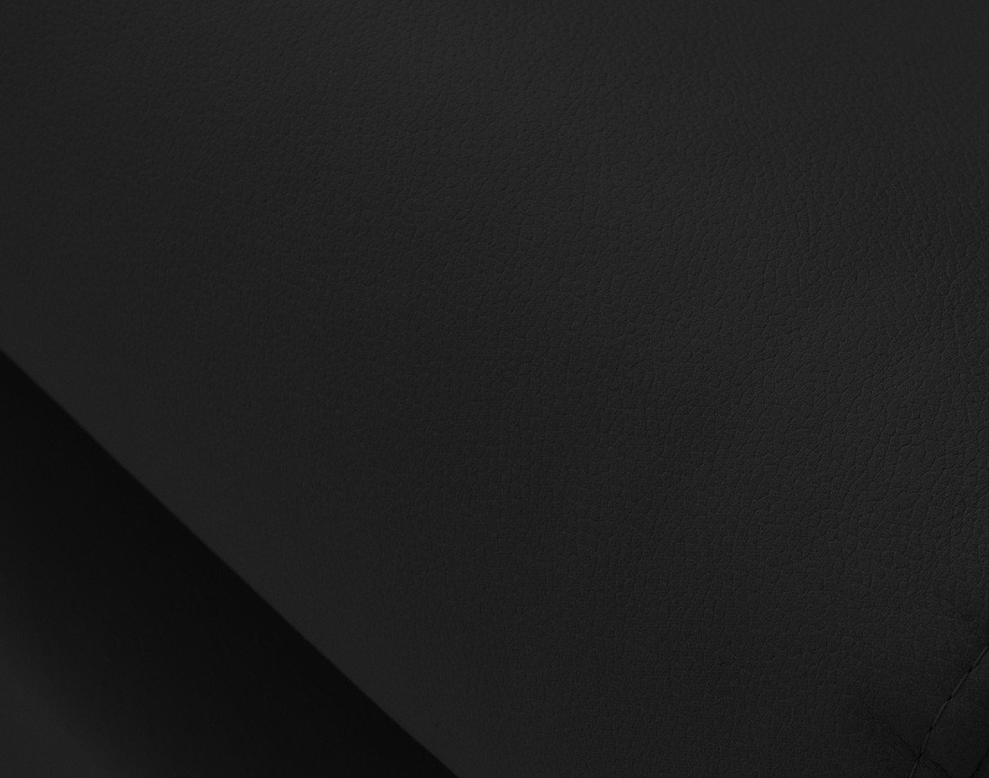 Canapé d'angle droit 5 places convertible avec coffre et têtières en simili Zaria