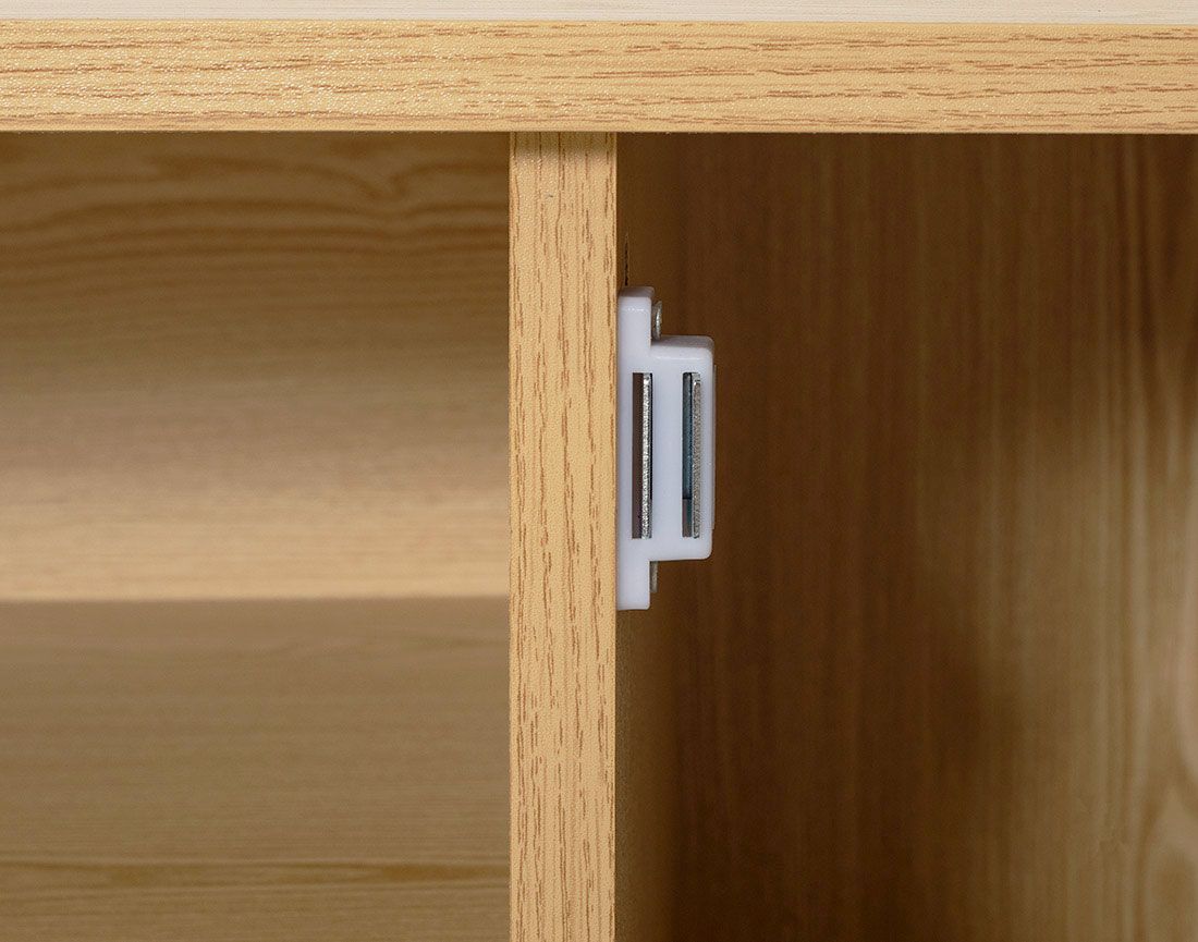 Nagato - meuble tv - bois - 120 cm Bestmobilier