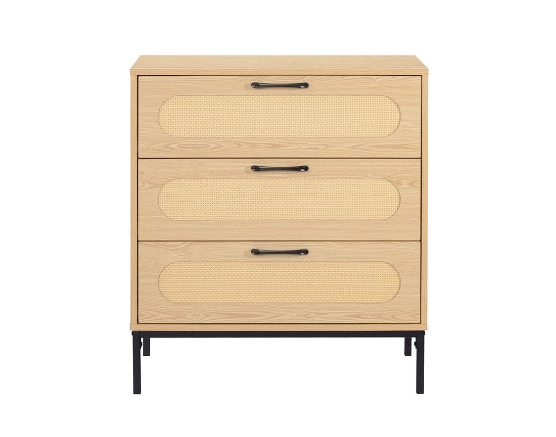 Nagato - commode - bois - 70 cm Bestmobilier