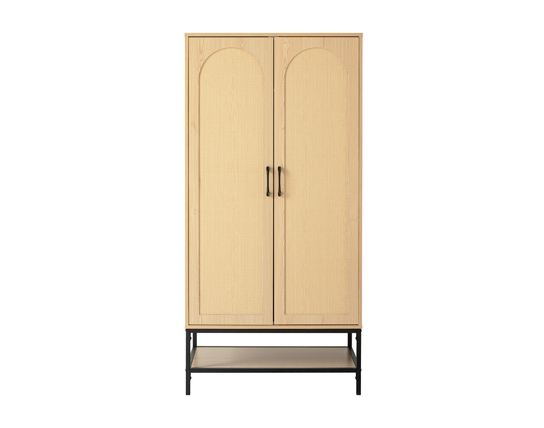 Armoire effet bois 80 cm Nagato