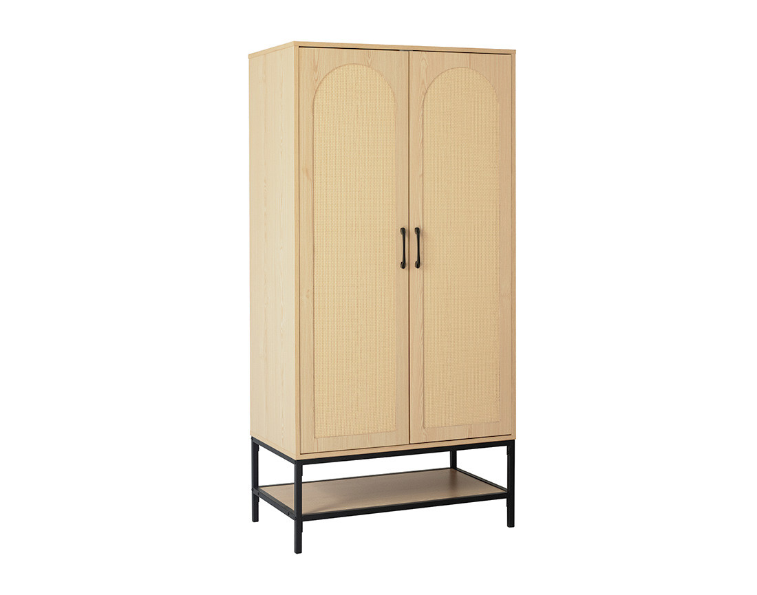 Armoire effet bois 80 cm Nagato