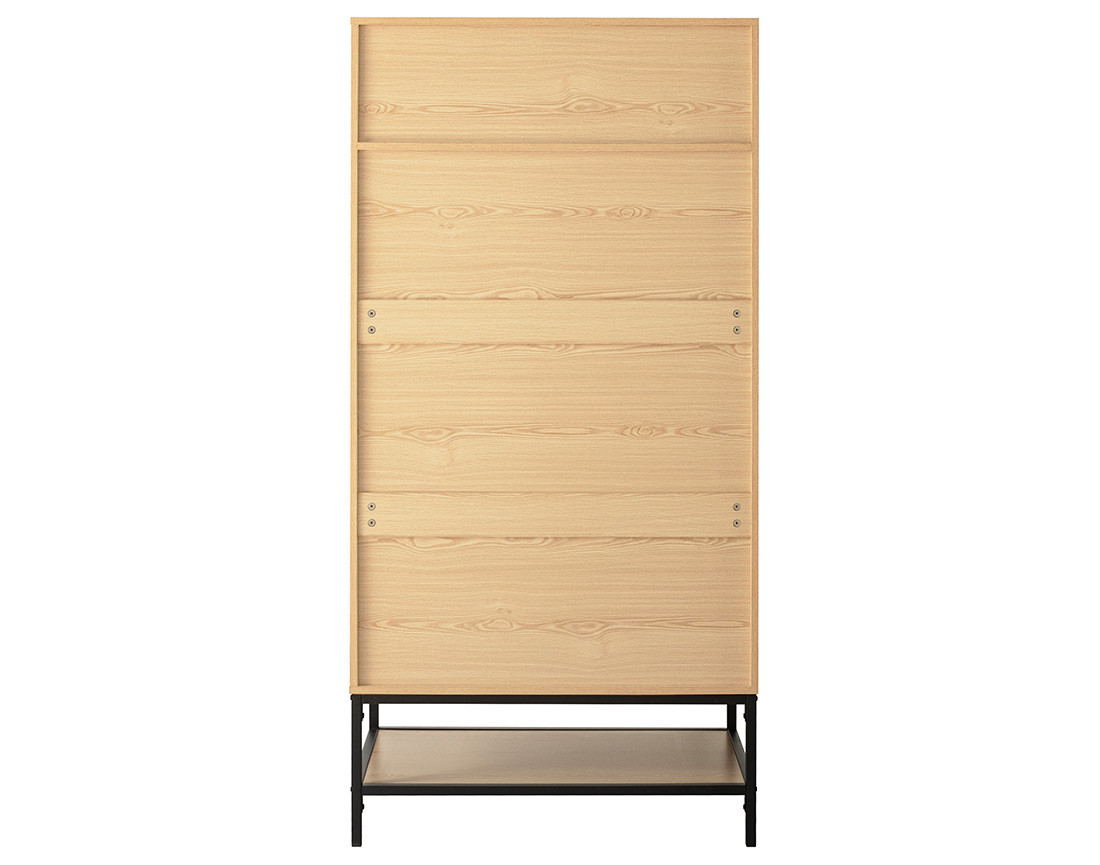 Armoire effet bois 80 cm Nagato