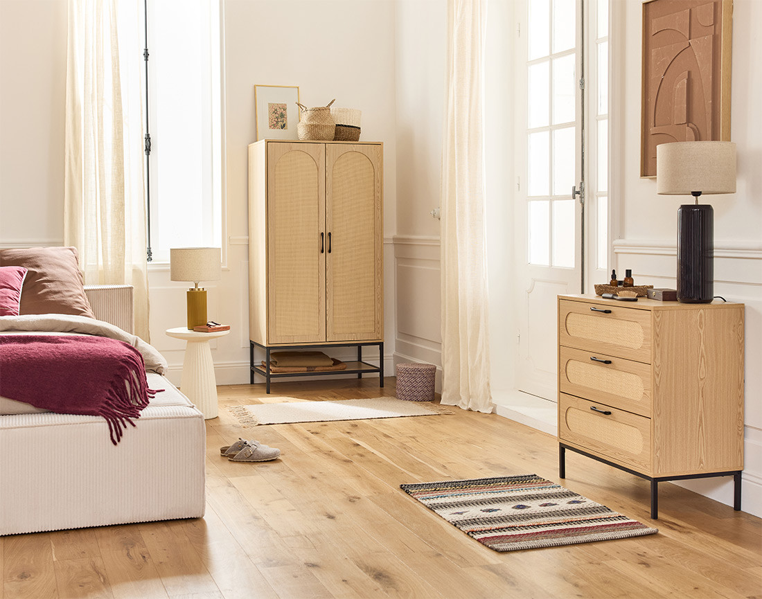 Commode effet bois 70 cm Nagato