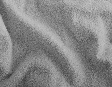 Housse en tissu bouclette pour canapé d'angle réversible 4 places Topaze