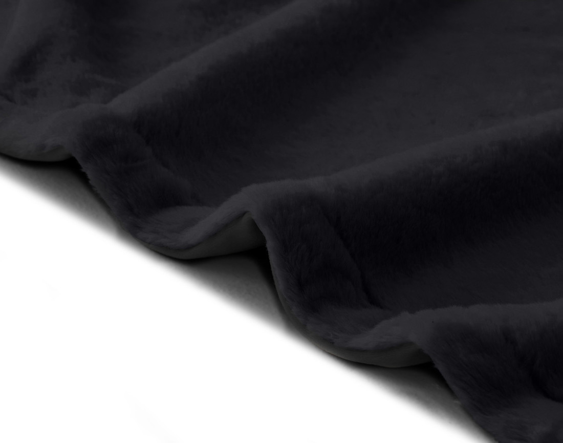 Plaid 200x140 cm en fausse fourrure et velours Venus