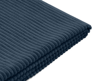 Housse en velours côtelé pour canapé d'angle réversible 4 places Topaze