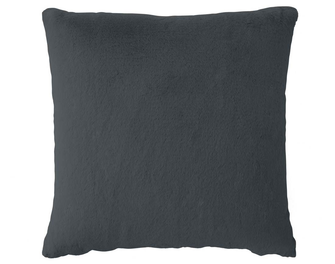 Coussin en fausse fourrure 60x60 cm Oscar