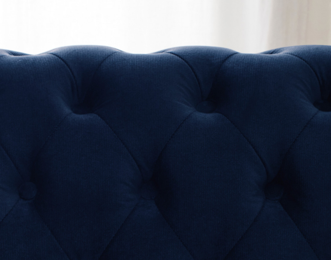 Canapé Chesterfield 3 places en velours William