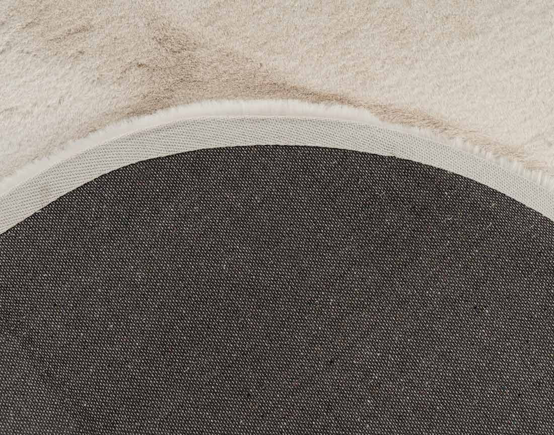 Tapis organique fausse fourrure blanc Joy