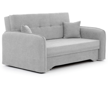 Canapé droit 3 places convertible avec coffre en velours Michelle