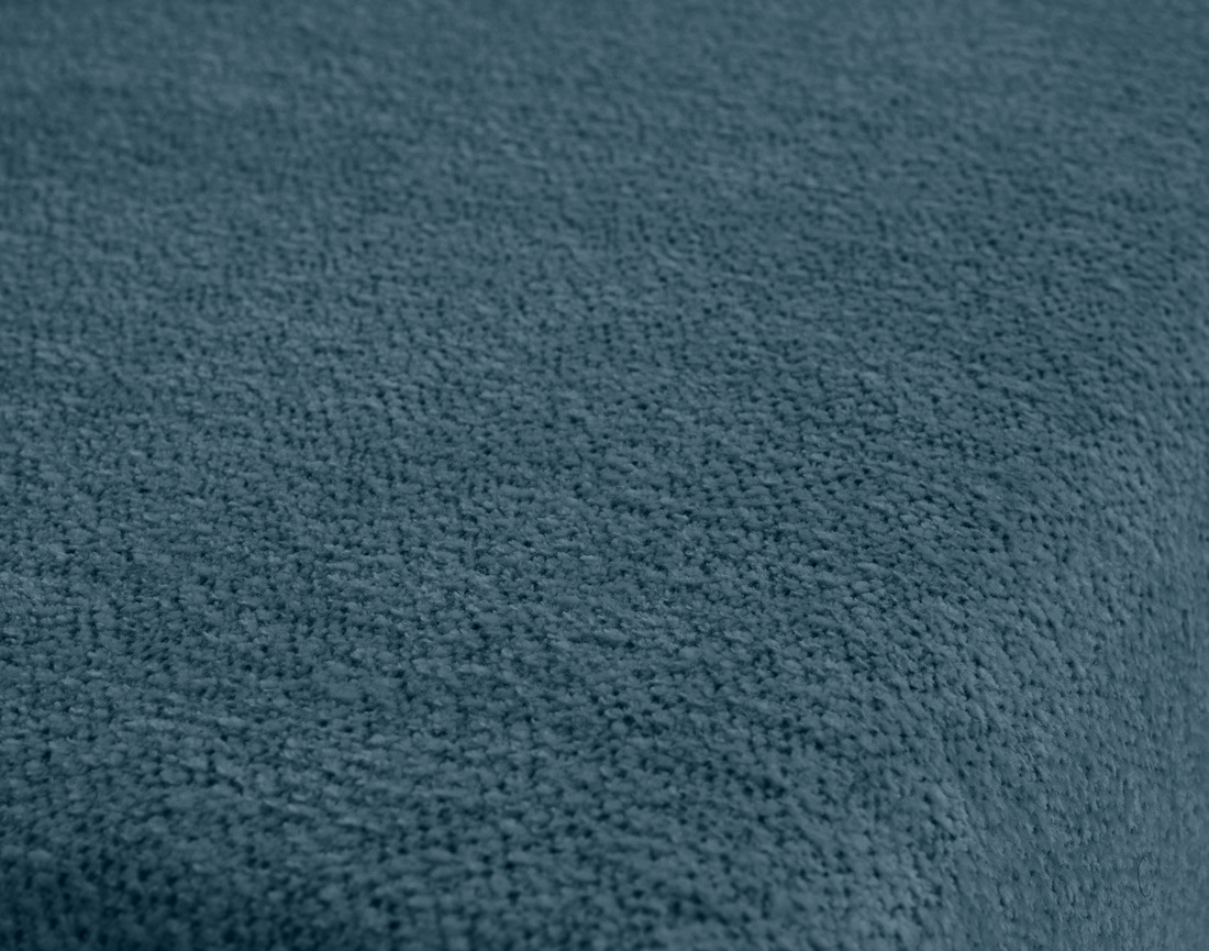 Canapé droit 3 places convertible avec coffre en tissu texturé Nora