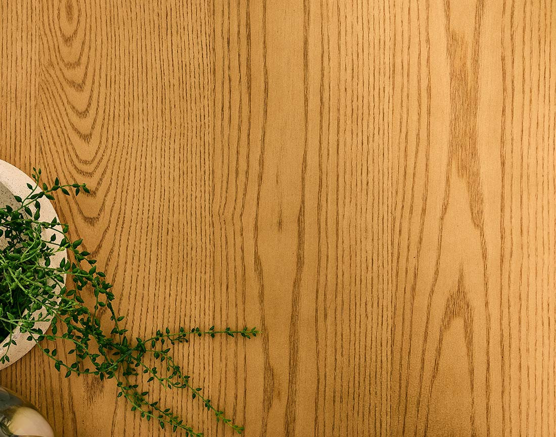 Table à manger bois plaqué chêne et cannage 180 cm Milazzo