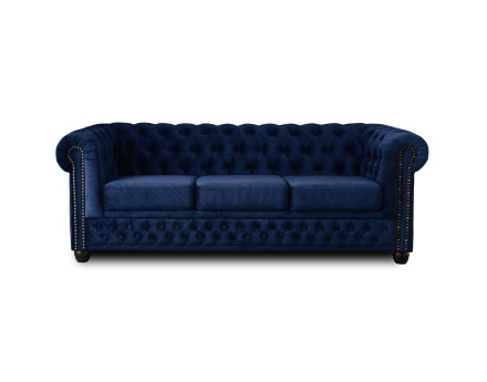 Canapé Chesterfield 3 places en velours William