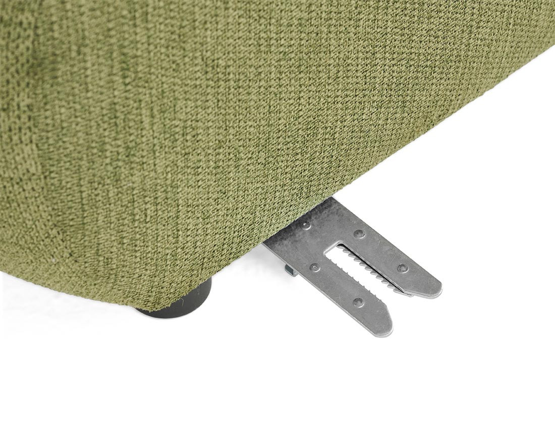 Module d'angle réversible en tissu texturé Debbie