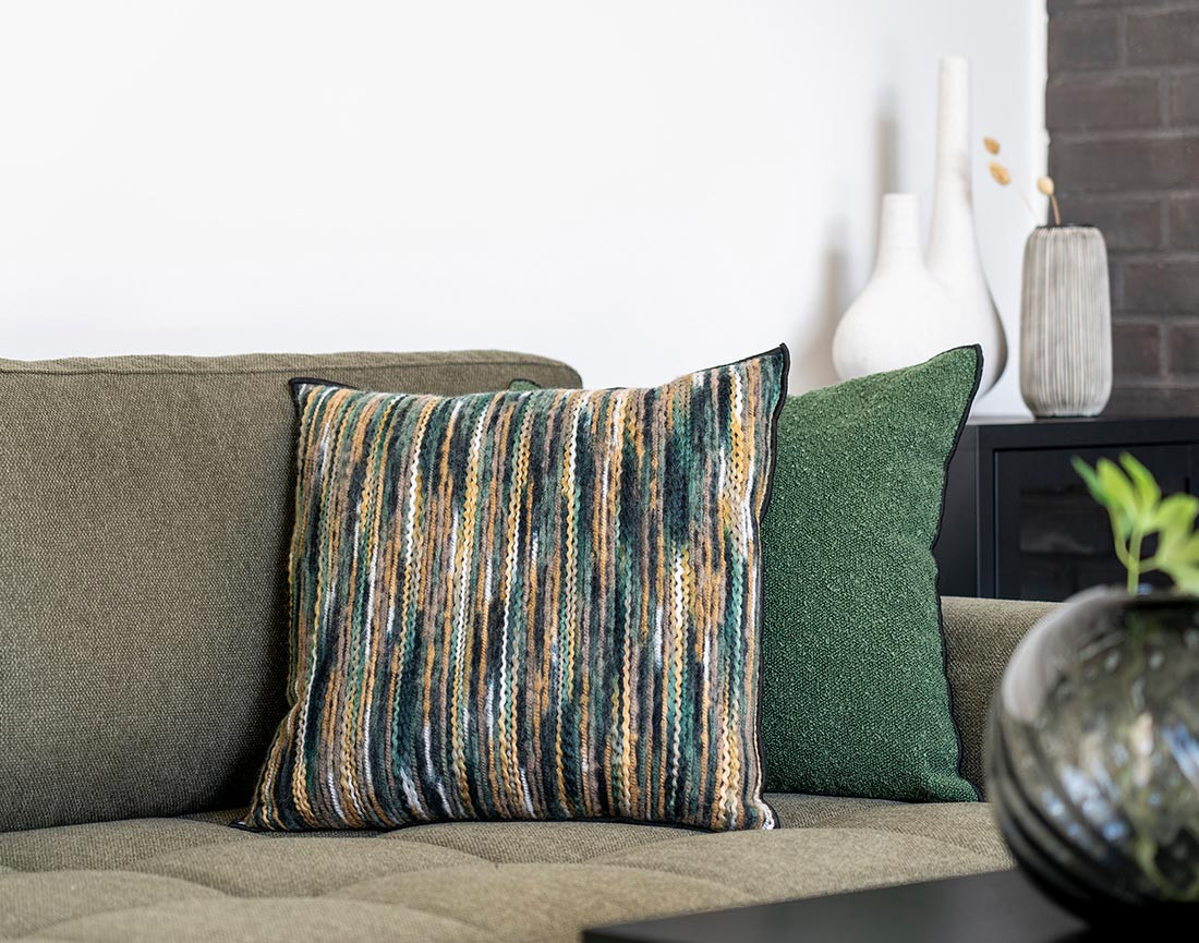 Coussin coton et polyester 45x45 cm Antonio