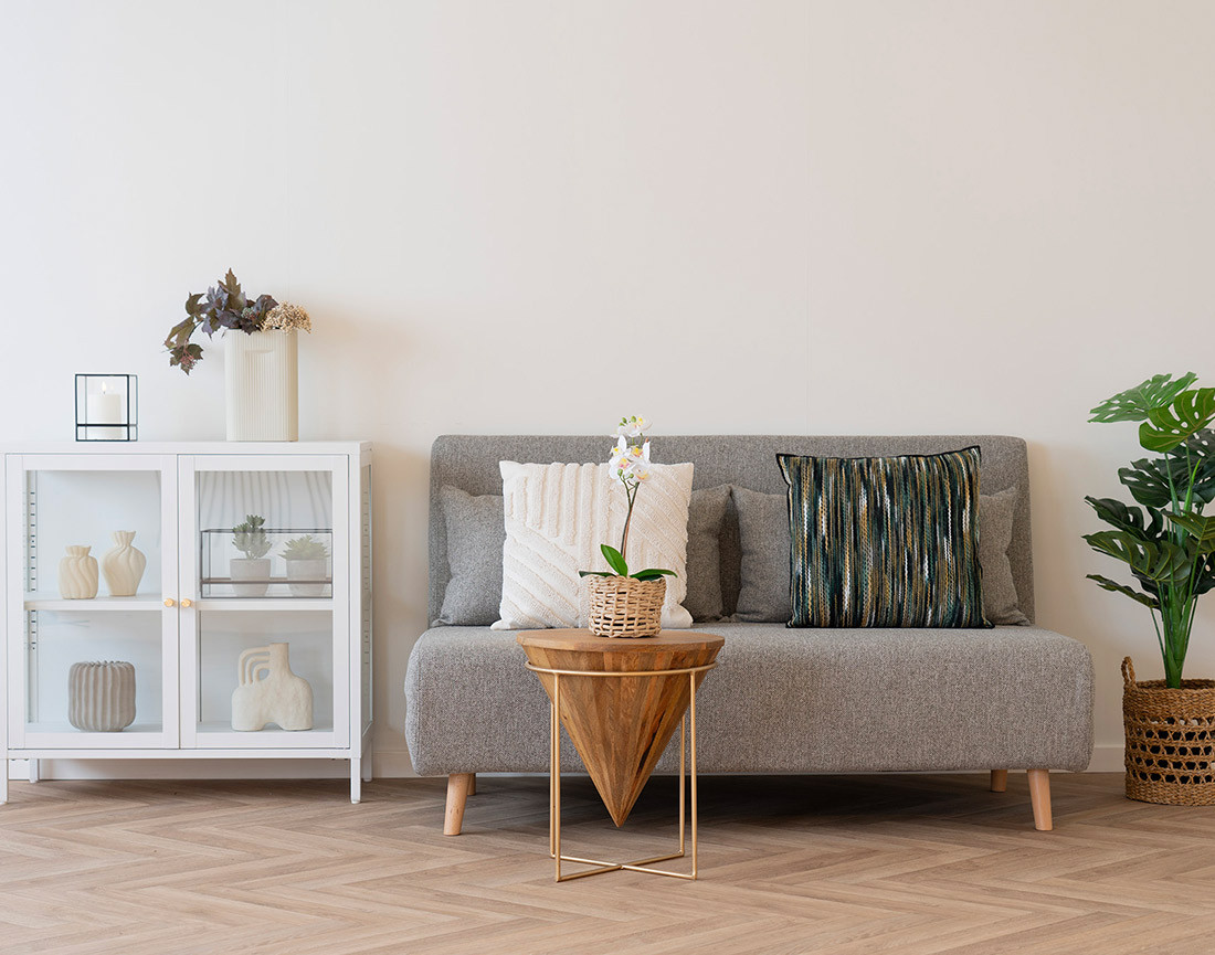 Coussin coton et polyester 45x45 cm Antonio