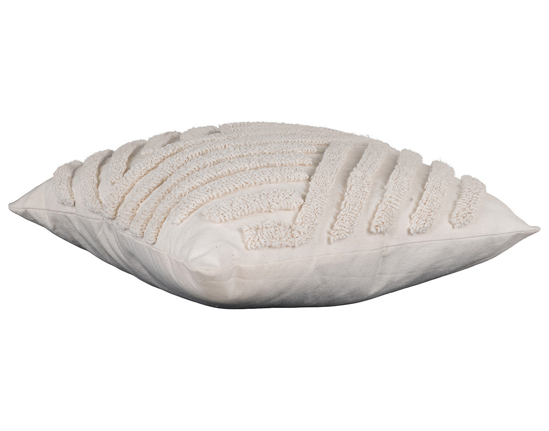 Coussin polyester et coton 45x45 cm Emilia
