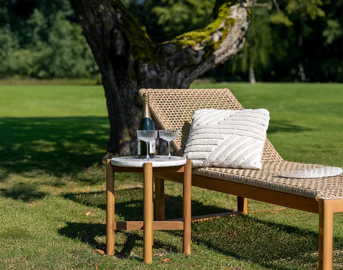 Coussin polyester et coton 45x45 cm Emilia