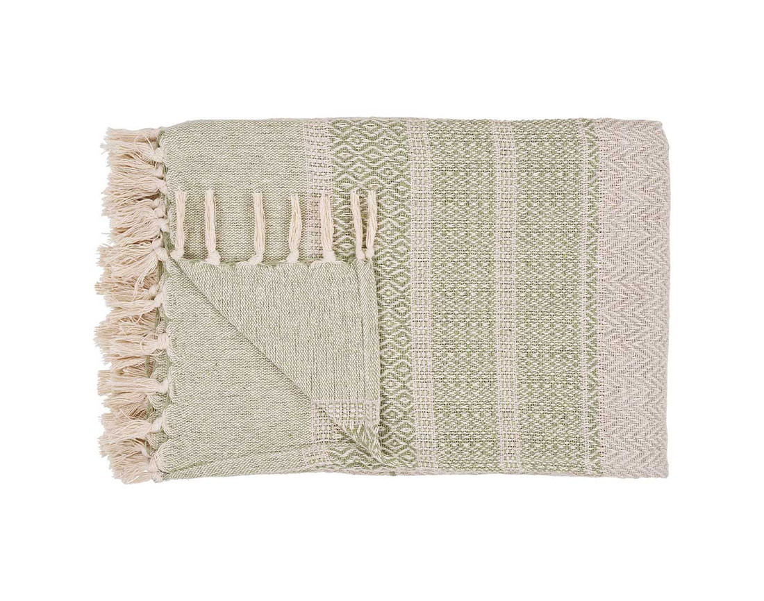 Plaid 130x180 cm coton Vittoria