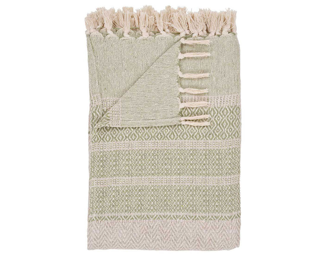 Plaid 130x180 cm coton Vittoria