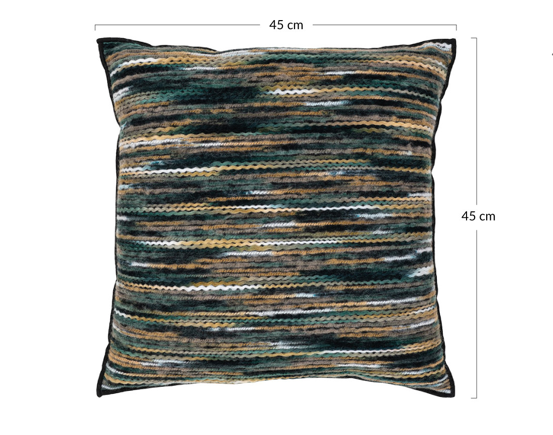 Coussin coton et polyester 45x45 cm Antonio