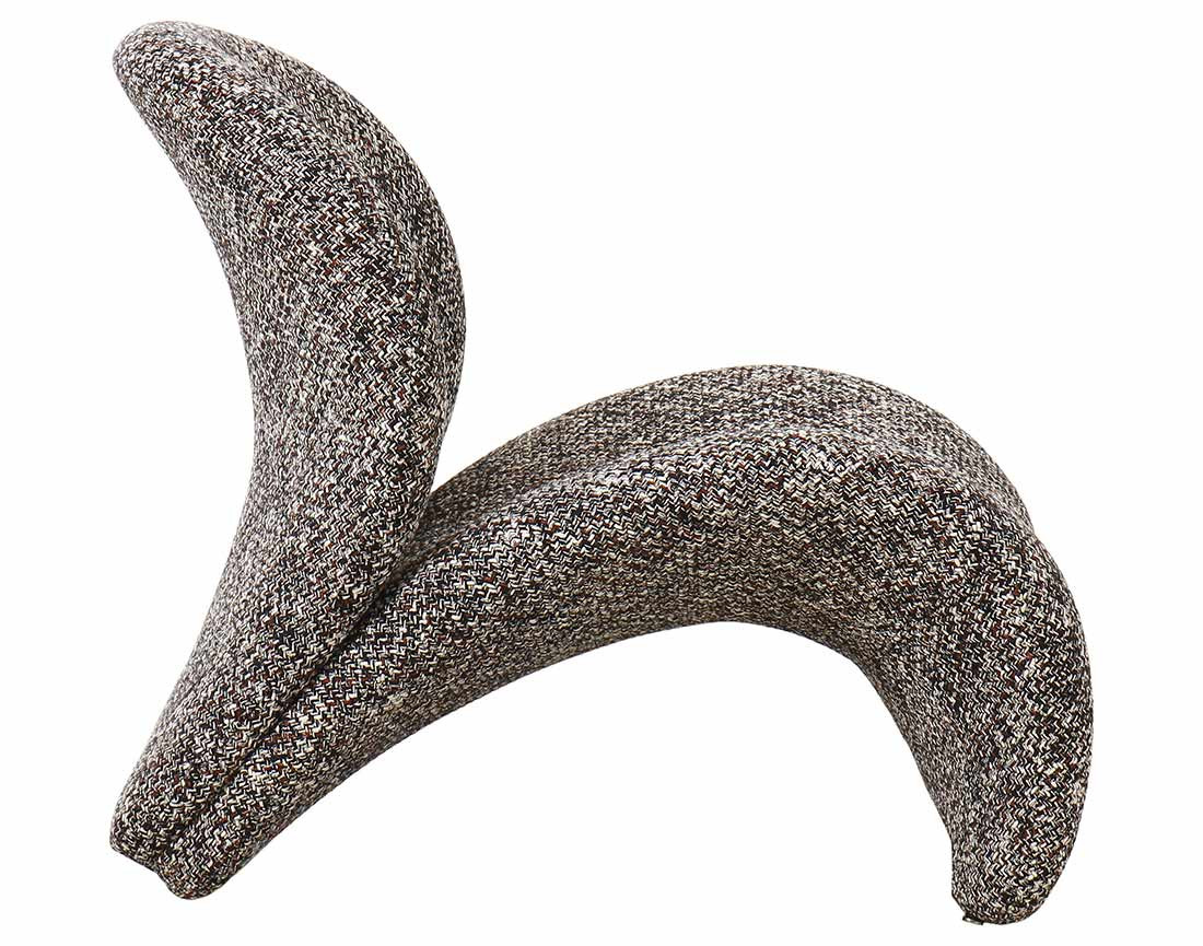 Fauteuil en tissu Mattia