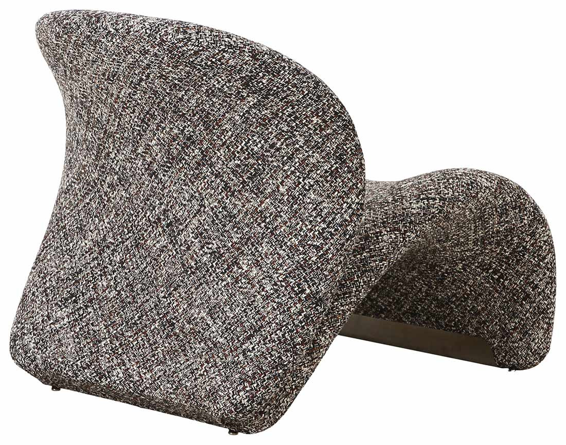 Fauteuil en tissu Mattia