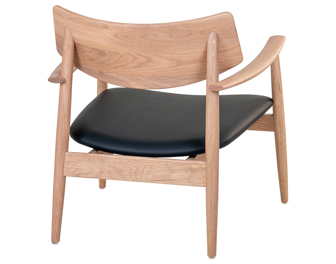 Fauteuil en chêne massif Tavira