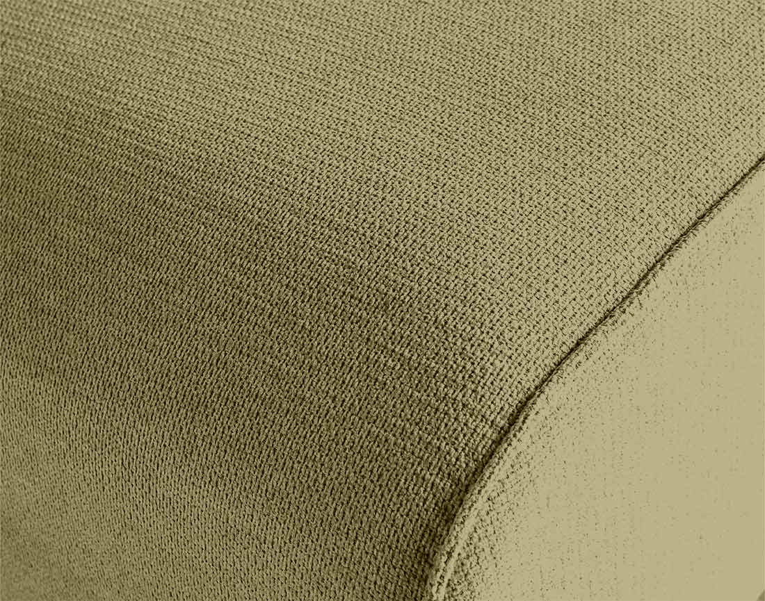 Module d'angle réversible en tissu texturé Suaro