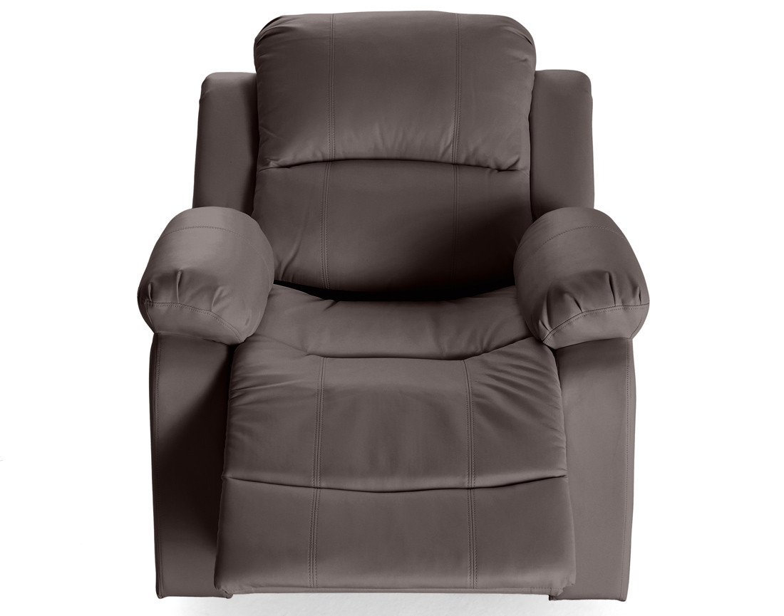 Fauteuil relax électrique en simili Armand