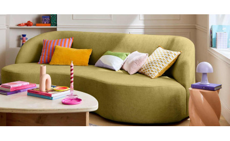                     Canapé vert olive pas cher | Best Mobilier
                 